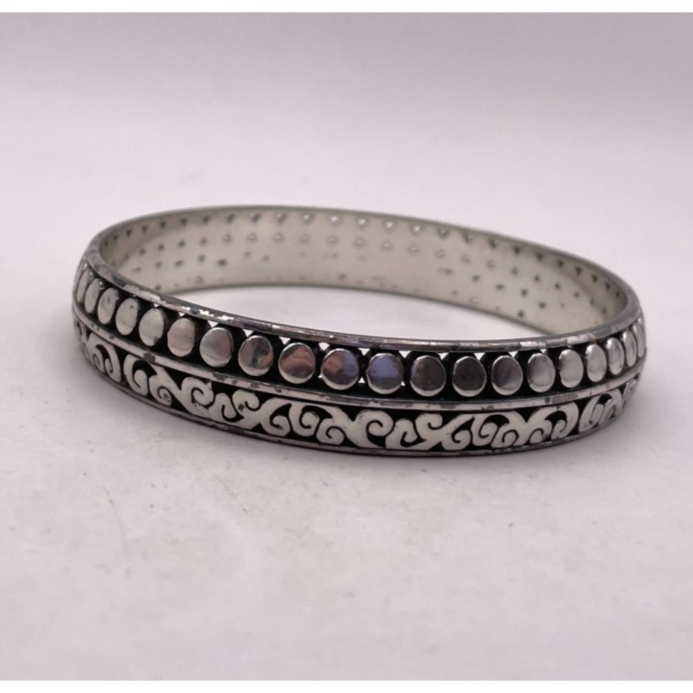 Vintage Brighton Scrollwork Bangle Bracelet